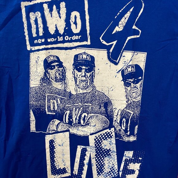 WWE New World Order nWo 4 Life T-Shirt Large - Picture 2 of 4